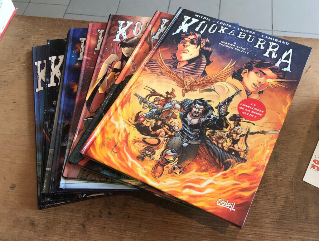 CRISSE - KOOKABURRA - SERIE COMPLETE - TOMES 1 A 8 INCLUS - EO ( TBE )