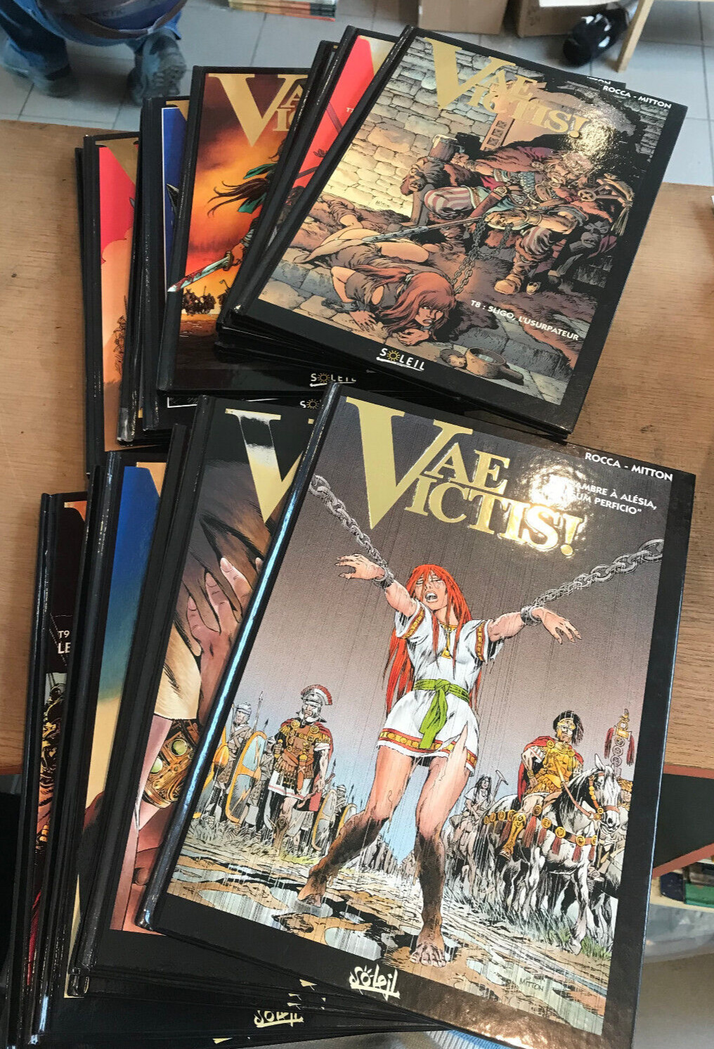 MITTON - VAE VICTIS - SERIE COMPLETE - 15 TOMES - EO / REE (T1 & T7) (TBE/TTBE)