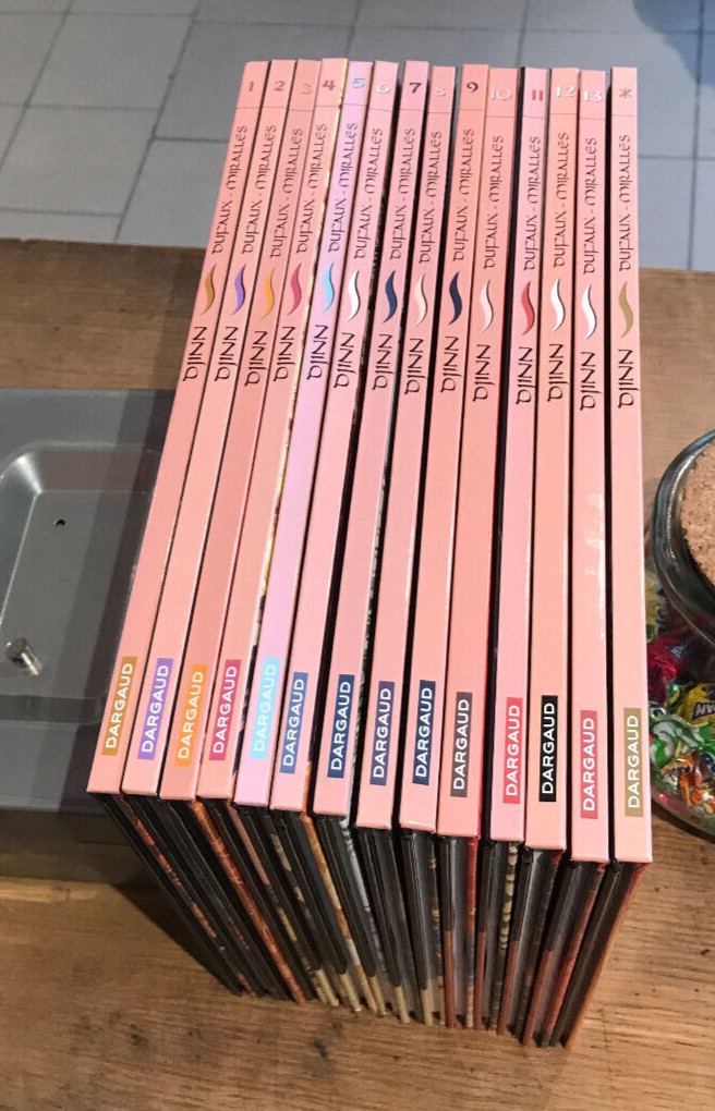 MIRALLES - DJINN - SERIE COMPLETE - 13 TOMES + HS 1 - EO ( TBE )