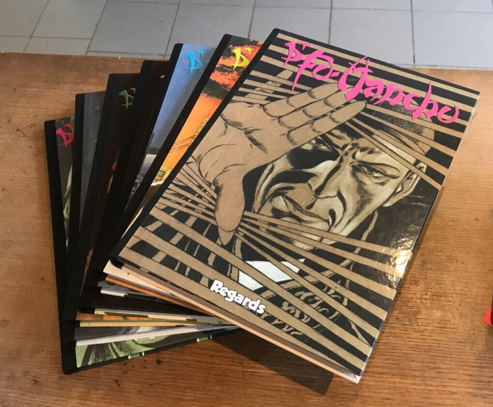 BRESSY - DR. FU-MANCHU - SERIE COMPLETE - 7 TOMES - REGARDS - EO ( COMME NEUF )