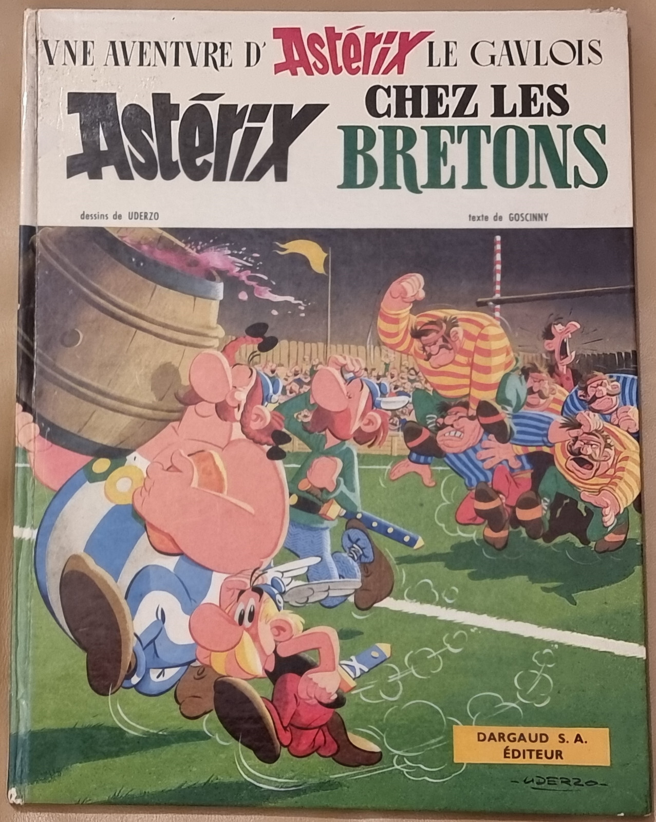 ASTERIX -8- / Astérix chez les Bretons / EO 1966 / TBE-