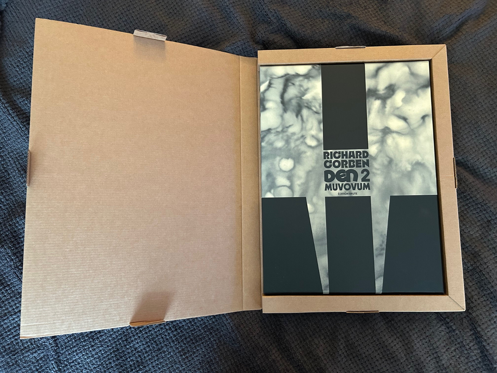 Den 2 Muvovum de Richard Corben, Edition Brute-Raw, Limitée, Numérotée, EO