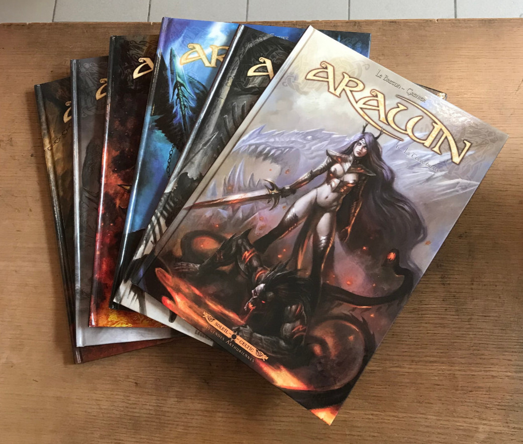 GRENIER - ARAWN - SERIE COMPLETE - 6 TOMES - SOLEIL - EO / REE ( TBE )
