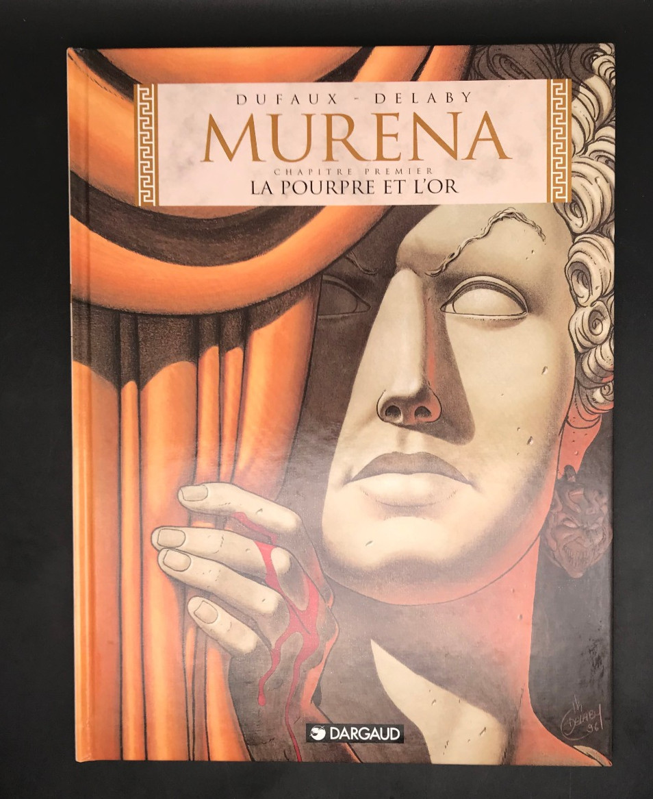 DELABY - MURENA - 1 - LA POURPRE ET L'OR + EX-LIBRIS N&S - EO ( COMME NEUF )