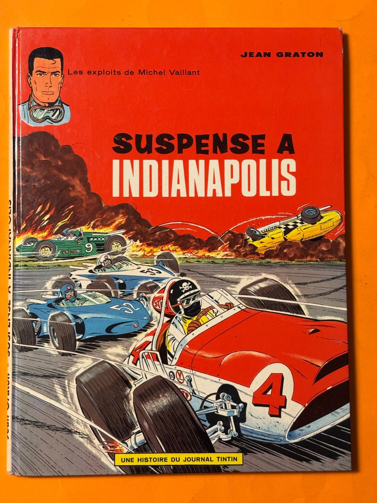 GRATON MICHEL VAILLANT SUSPENSE A INDIANAPOLIS EO 1966 TBE