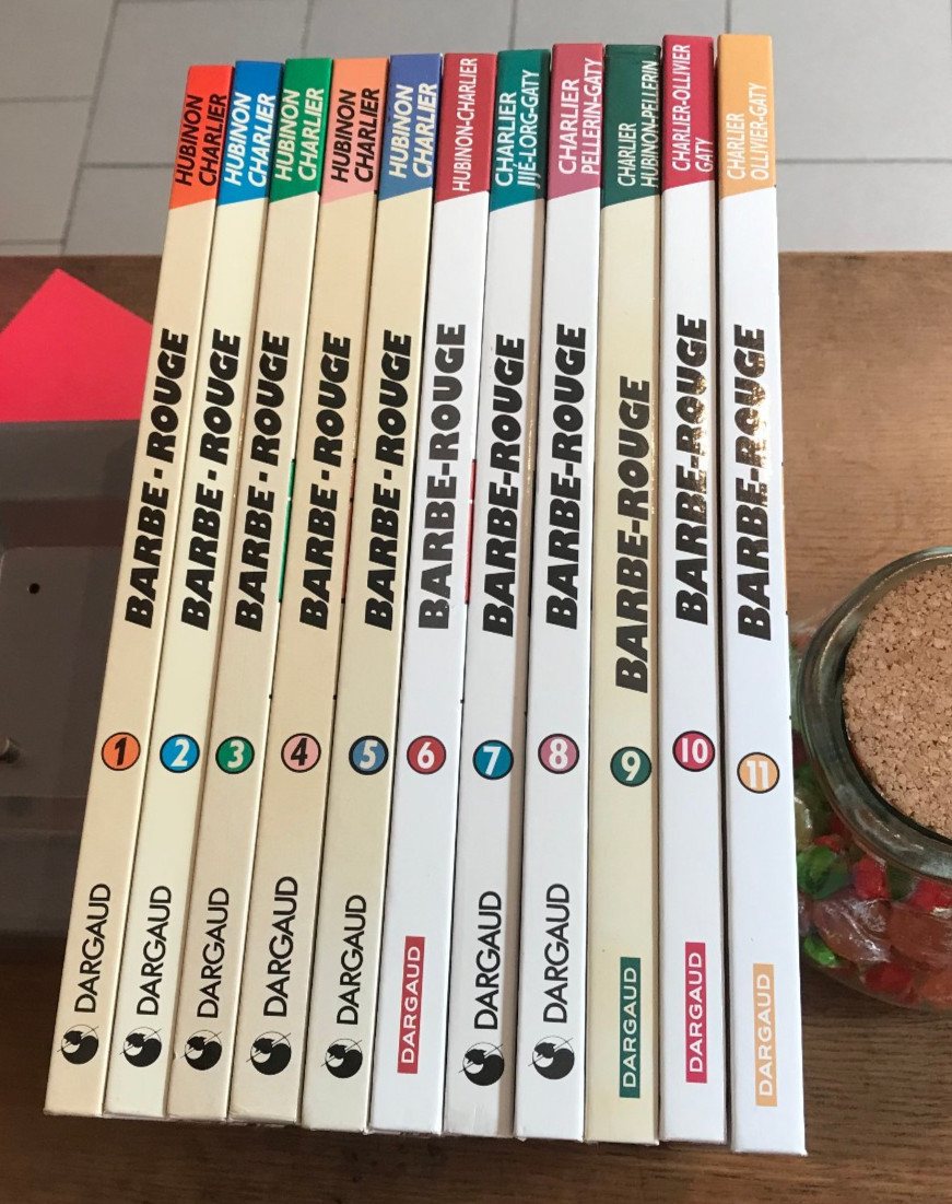 HUBINON - BARBE-ROUGE - INTEGRALES - COMPLET - 11 TOMES - EO / REE (6&9) ( TBE)