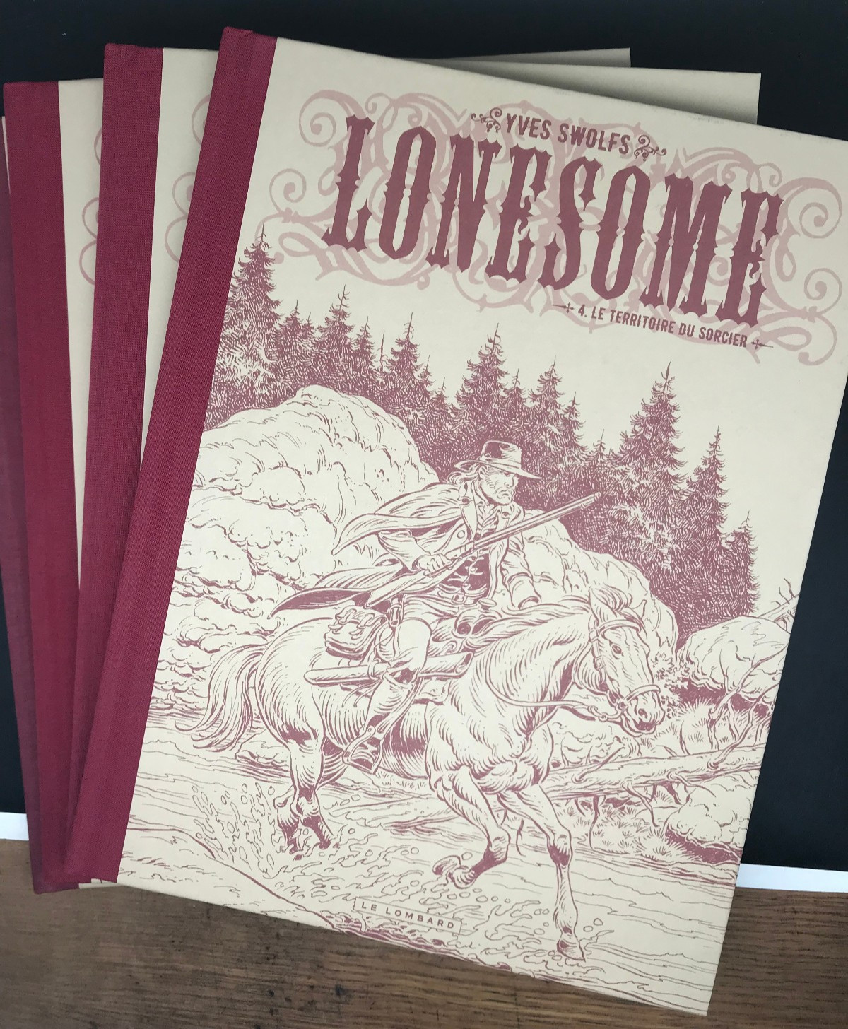 SWOLFS - LONESOME - SERIE COMPLETE - 4 TOMES - TL N&S - EO ( COMME NEUF )