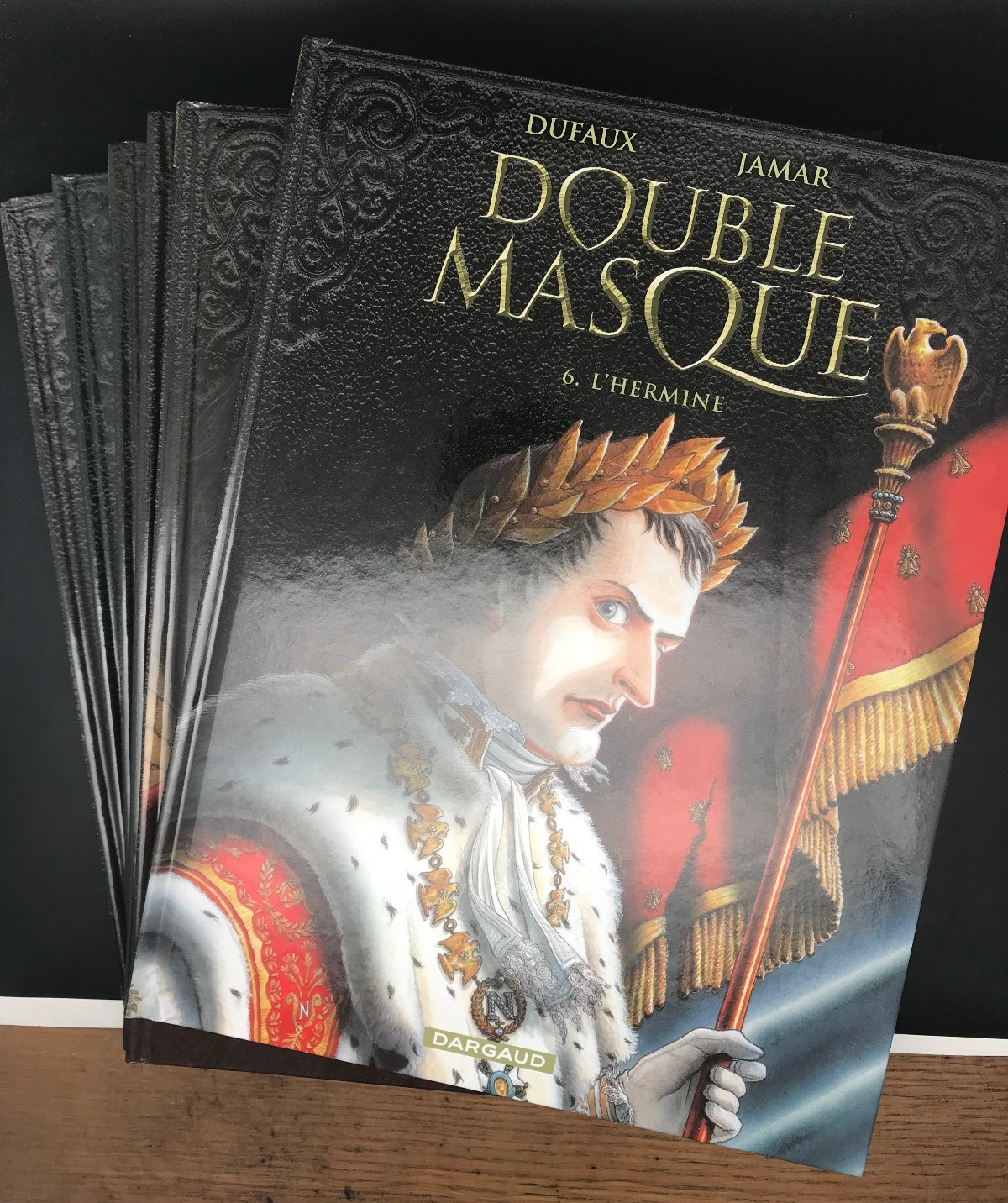 JAMAR - DOUBLE MASQUE - SERIE COMPLETE - 6 TOMES + EX-LIBRIS N&S - EO ( CN )
