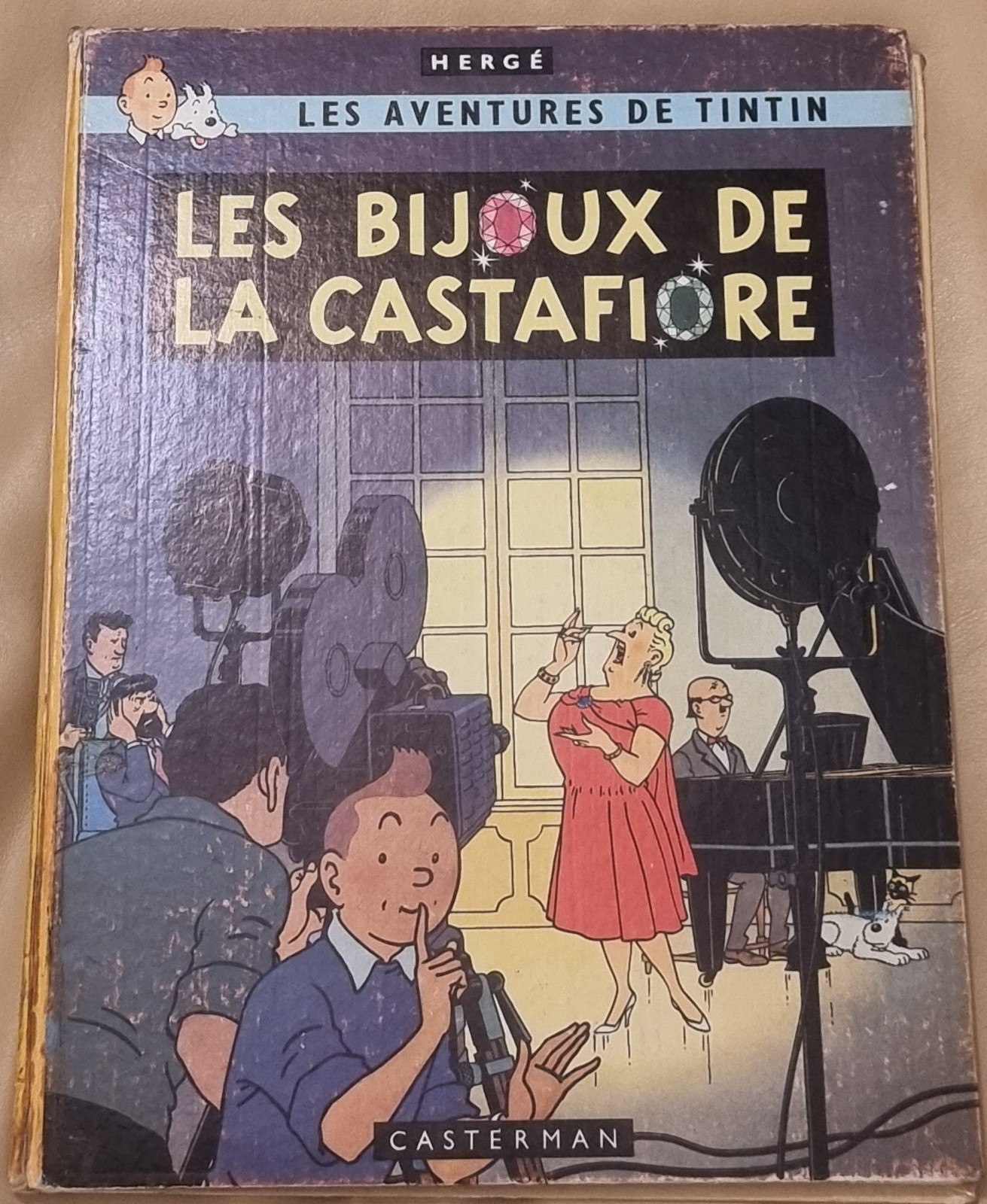 Tintin  -21- / Les bijoux de la Castafiore / B34 EO Fr  1963 / BE-