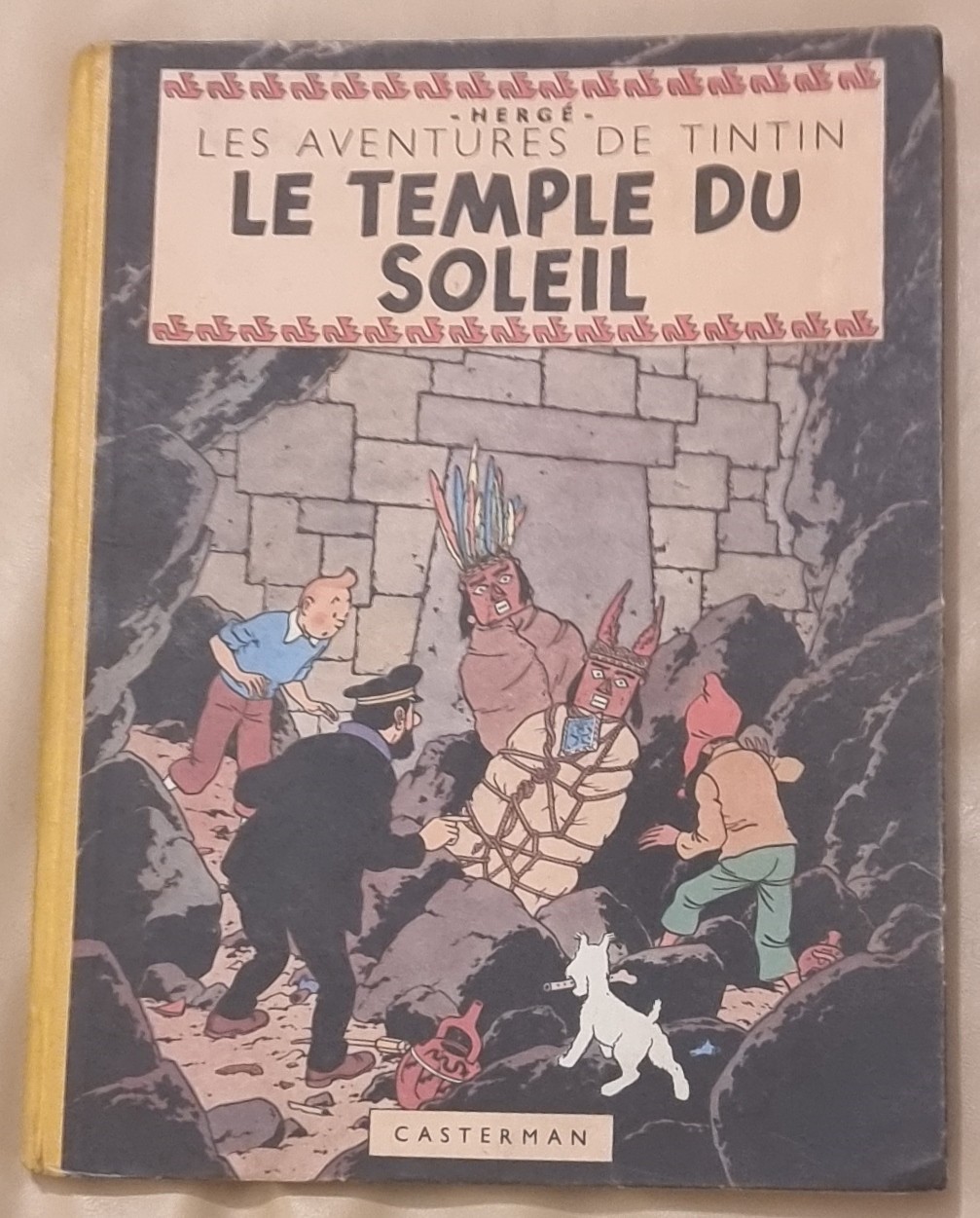 TINTIN - 14 - / Le temple du soleil / EO Belge B3 1949 / TBE-