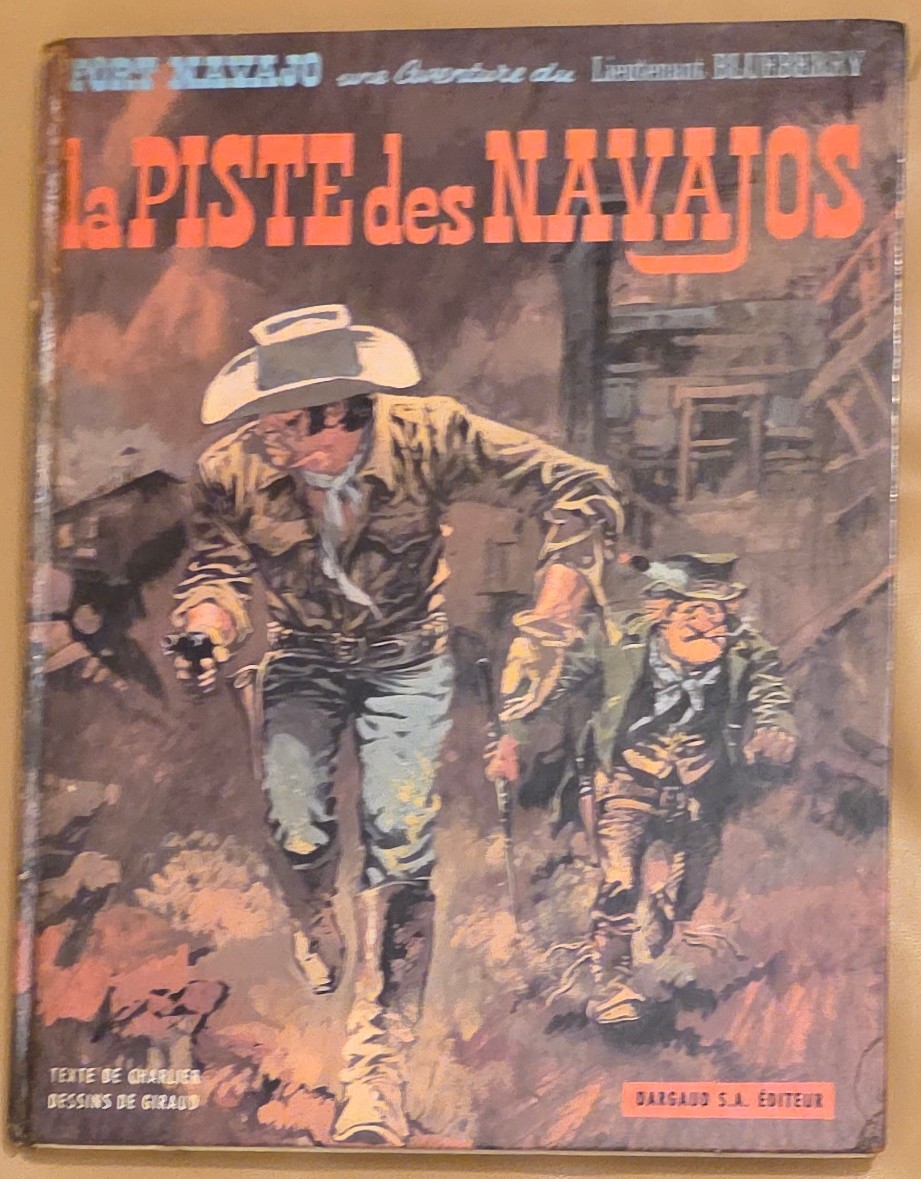 BLUEBERRY -5- / Sur la piste des Navajos / EO 1969 / BE