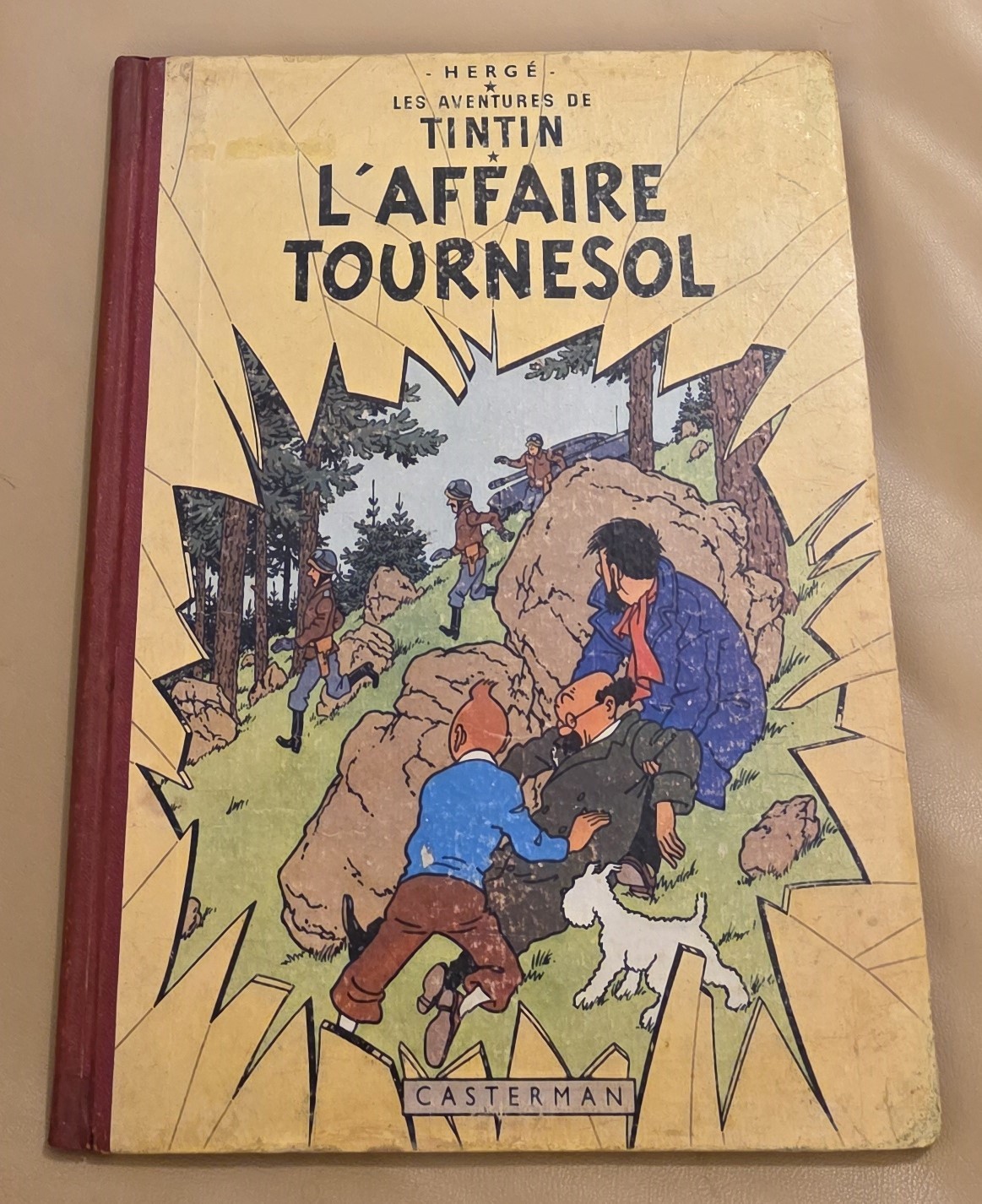 TINTIN -18- / L'affaire Tournesol/ EO Fr. B19 1956 / BE