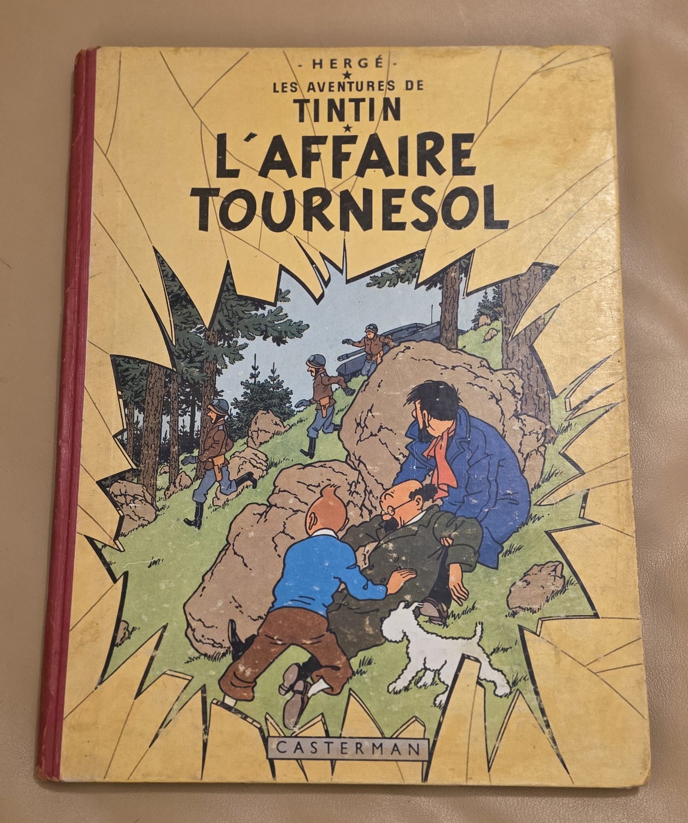 Tintin  -18- / L'affaire Tournesol / EO belge B20  1956 / BE+