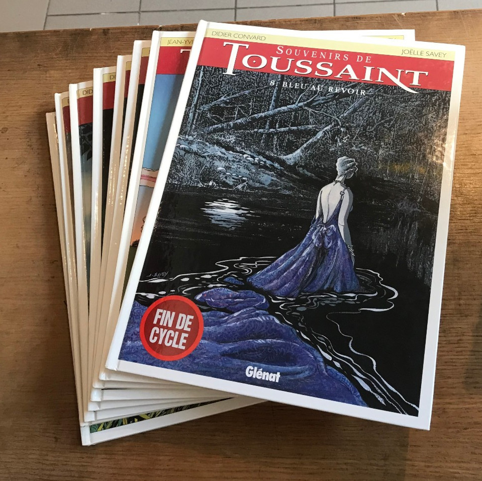 SAVEY - SOUVENIRS DE TOUSSAINT - SERIE COMPLETE - 8 TOMES - EO ( TTBE )