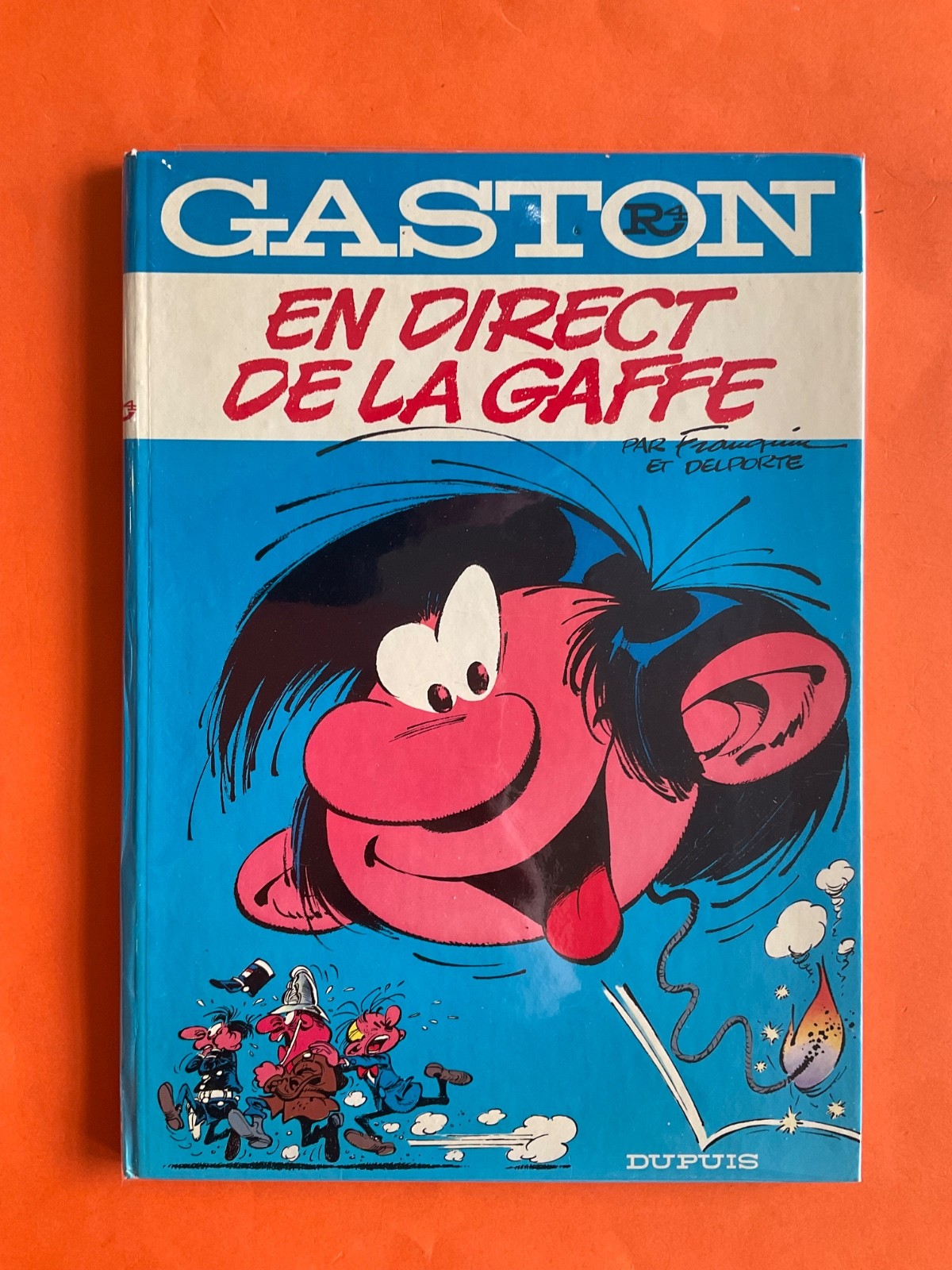 FRANQUIN GASTON R4 EN DIRECT DE LA GAFFE EO 1974 DUPUIS TTBE