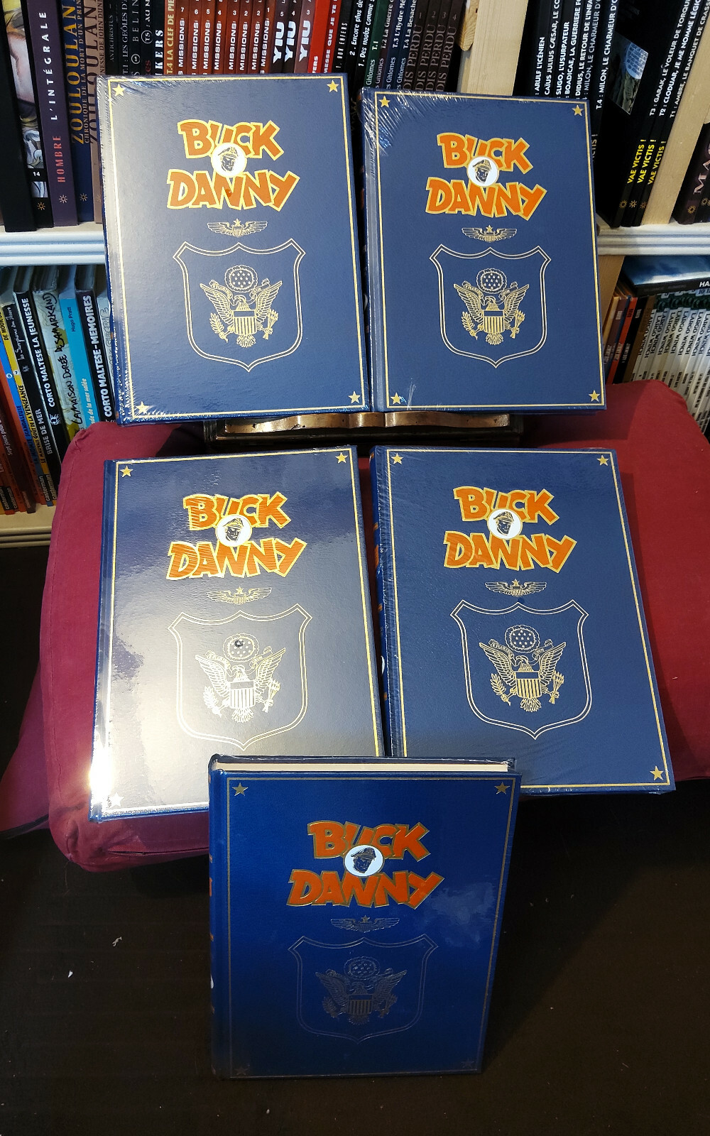 Buck Danny Charlier / Hubinon : Intégrale  1 à 5 EO Editions Rombaldi  Neuf