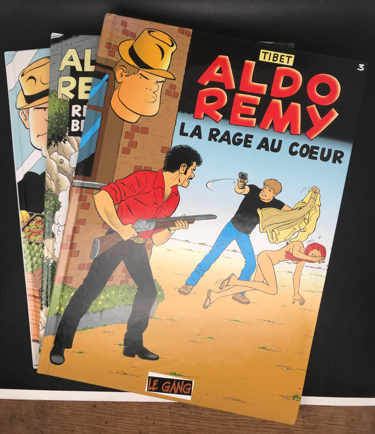 TIBET - ALDO REMY - TOMES 1 A 3 INCLUS - GLENAT / LE GANG - EO ( BE+ / TBE )