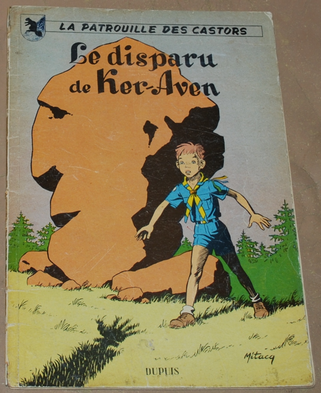 LA PATROUILLE DES CASTORS -02-/Le disparu de Ker-Aven/EO 1957/BE