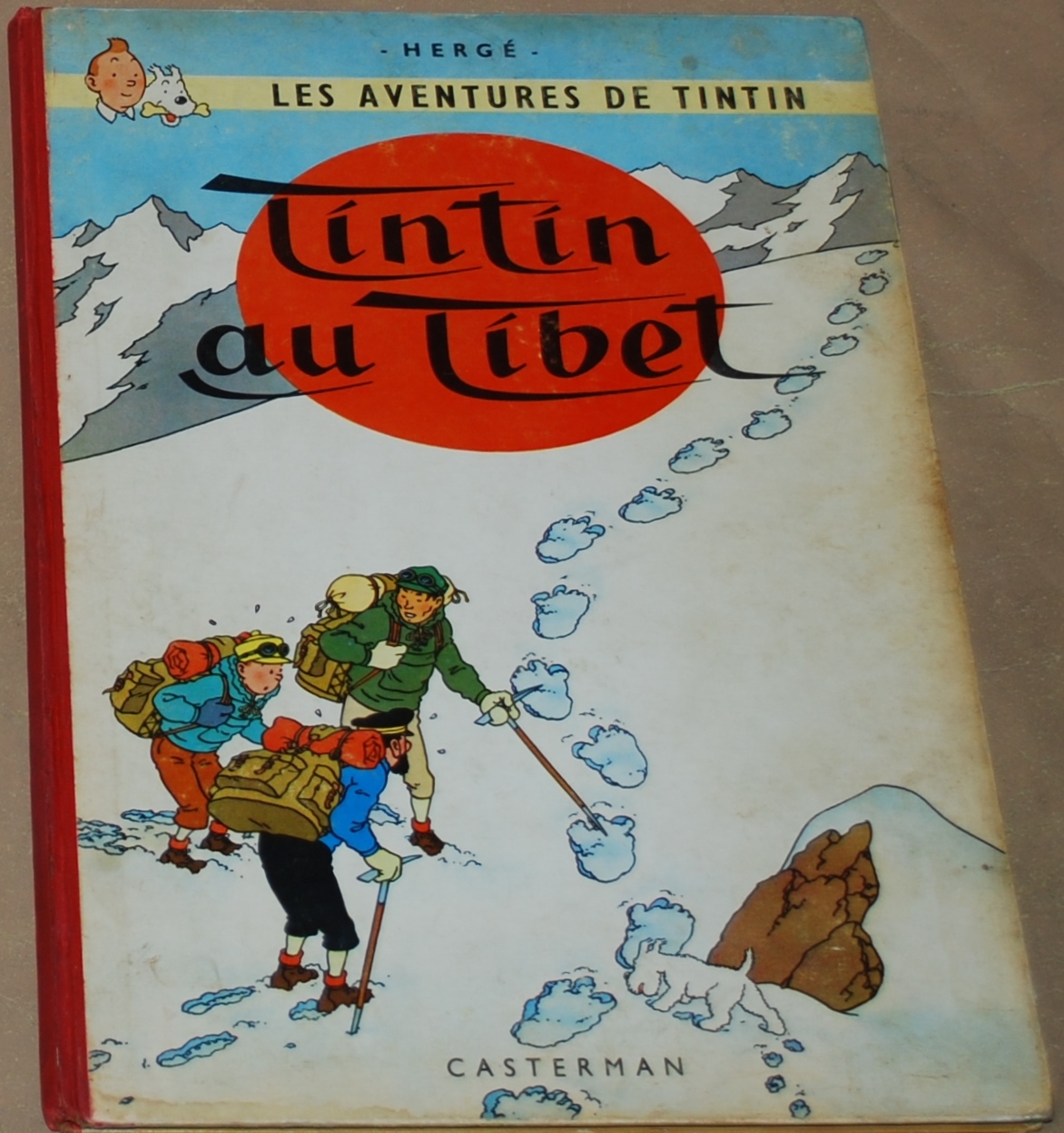 Tintin  -20- /Tintin au Tibet / EO Belge B29  1960 / BE