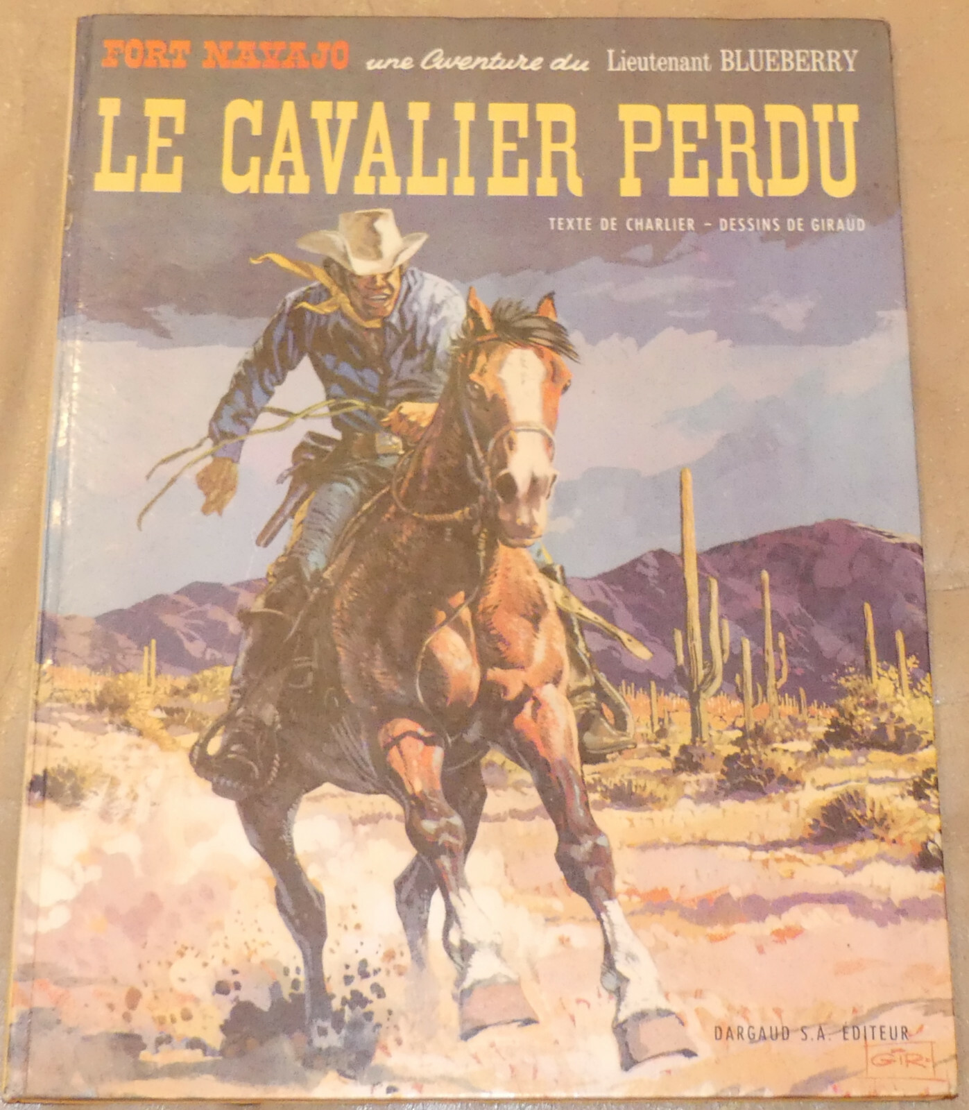 BLUEBERRY -4- / Le cavalier perdu / EO 1968 / BE-