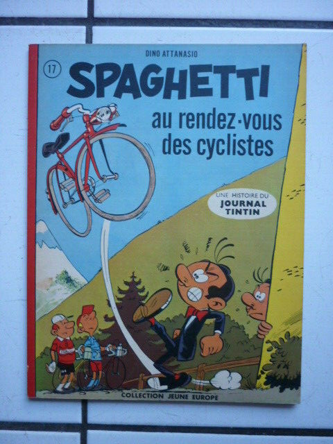 ATTANASIO /  SPAGHETTI  AU RENDEZ VOUS DES CYCLISTE  /  JEUNE EUROPE  / EO  