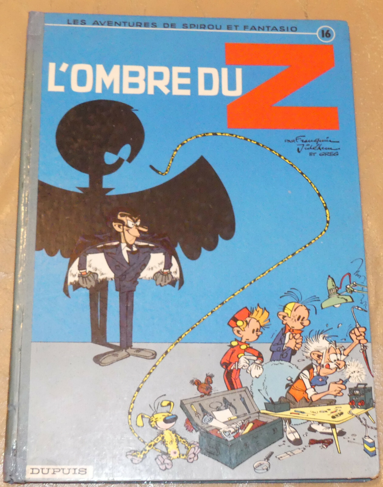 Spirou et Fantasio -16- / L'ombre du Z / EO 1962 / BE-