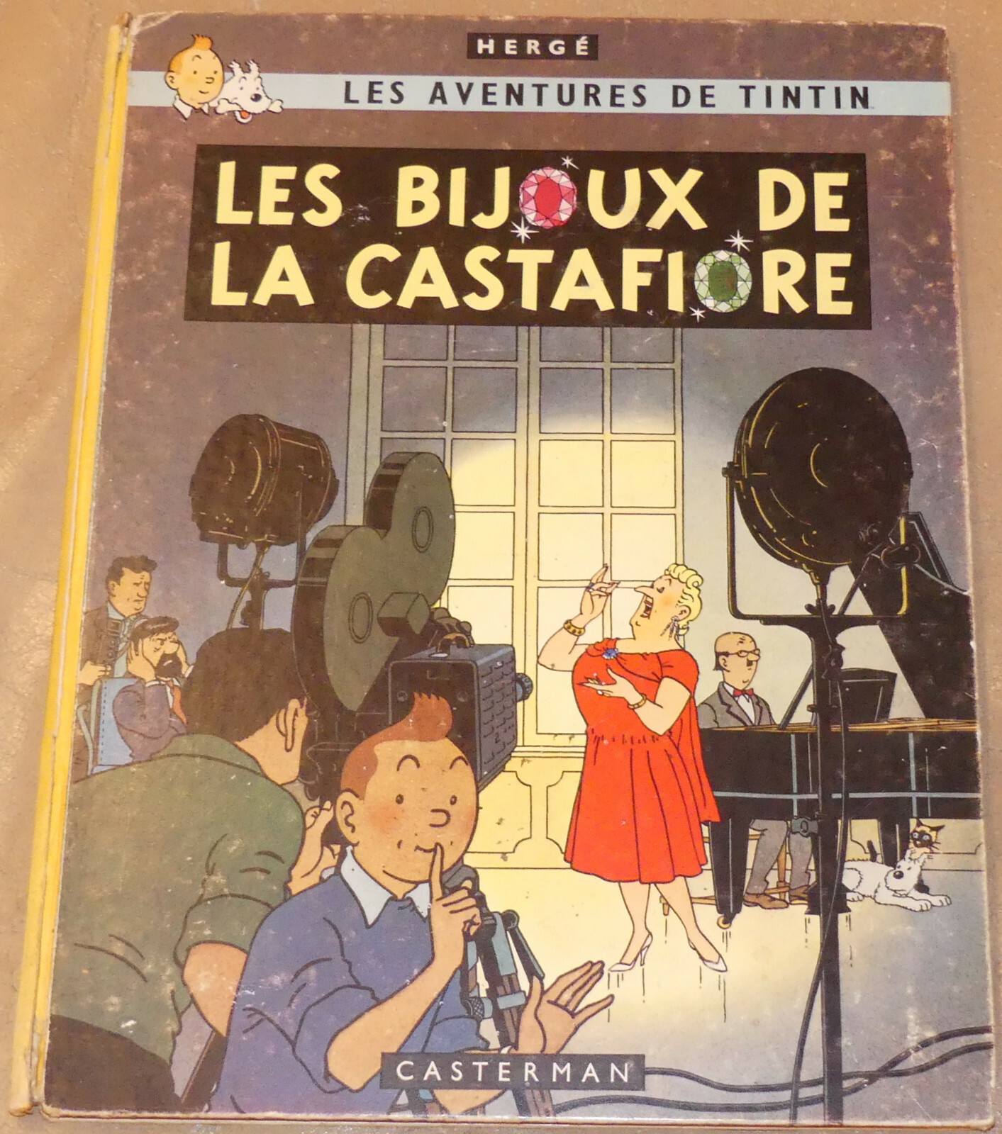 Tintin  -21- / Les bijoux de la Castafiore / B34 EO Belge  1963 / BE-
