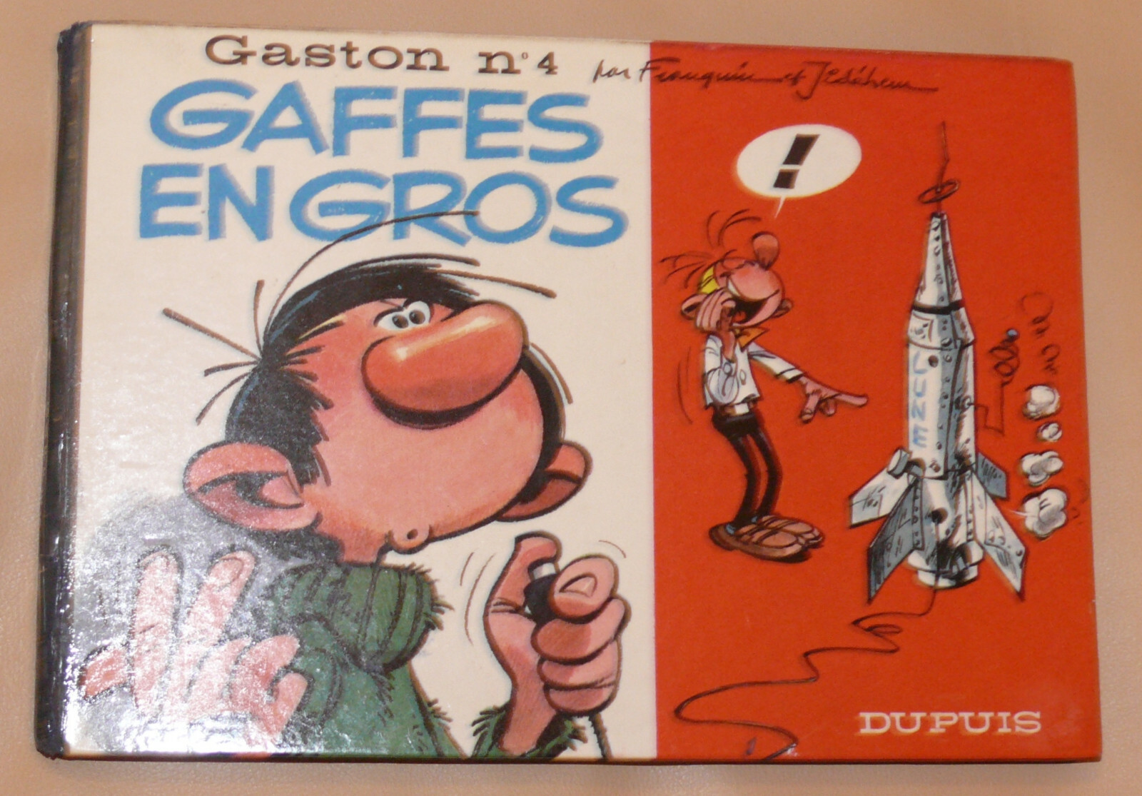Gaston -4- / Gaffes en gros  / EO 1965 / BE+