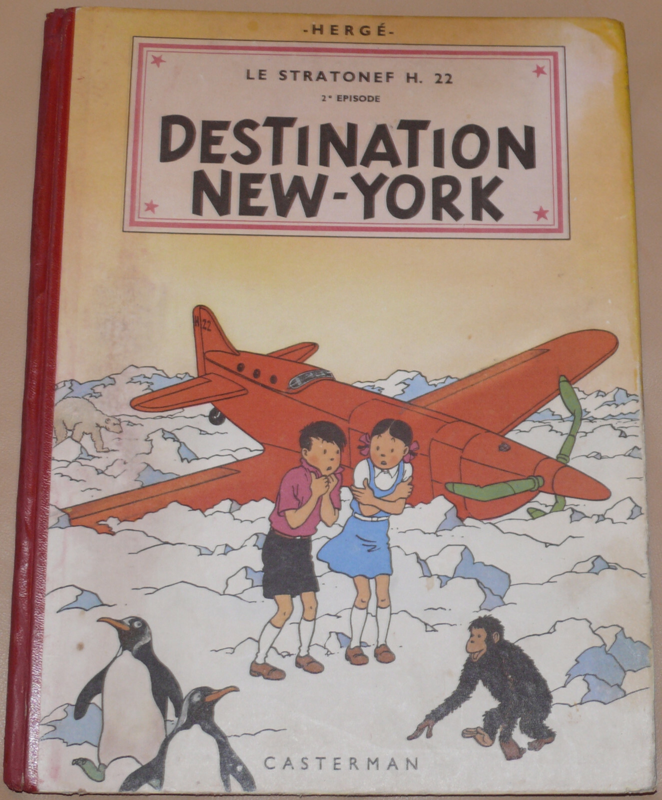 JO,ZETTE et JOKO - 2 - / Destination New York / EO B5 1951 / BE+
