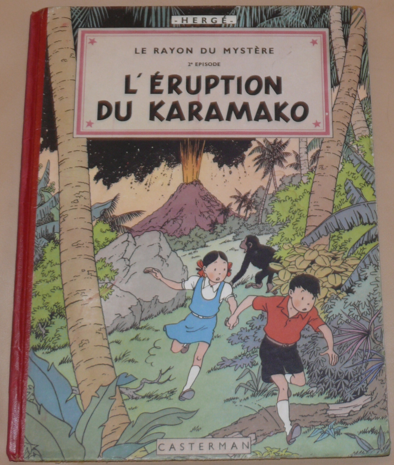 JO,ZETTE et JOKO - 4 - / L'éruption du Karamako / EO B6 1952 / BE+