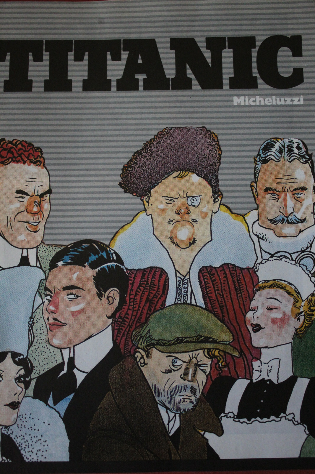 MICHELUZZI TITANIC  EO 1988 couverture souple RARE 111 PAGES