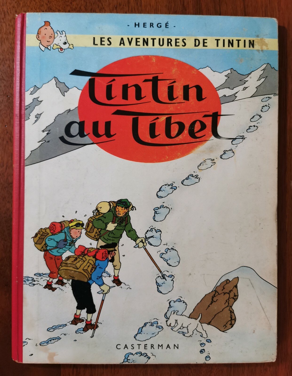 TINTIN AU TIBET - HERGE  EO BELGE B29 1960