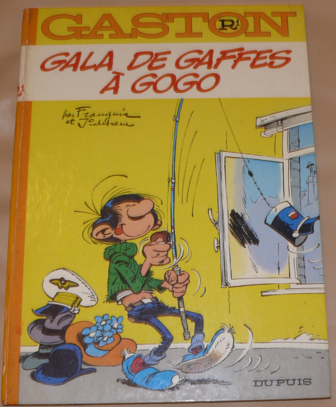 Gaston -R1- / Gala  de gaffes à gogo / EO 1970/ TBE-
