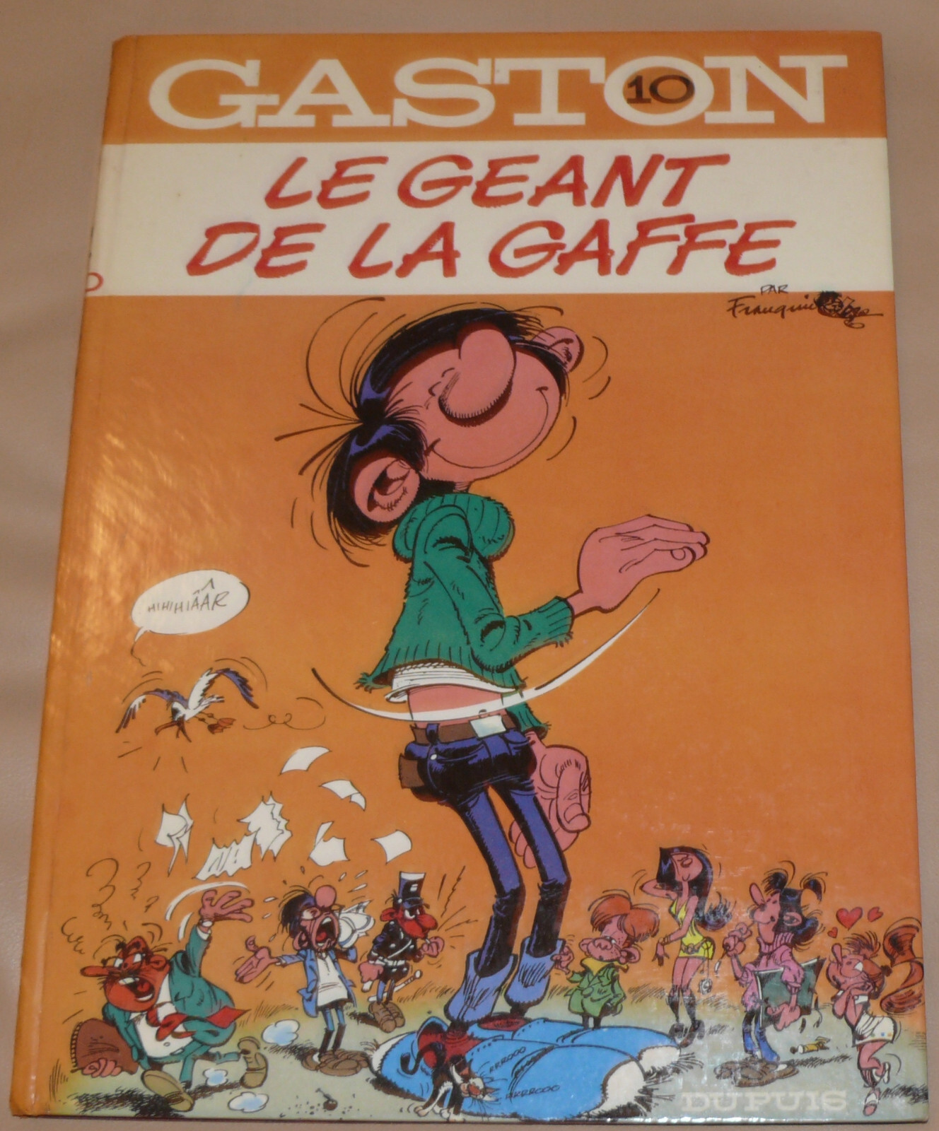 Gaston  -10- /  Le géant de la gaffe / EO 1972 / TBE-
