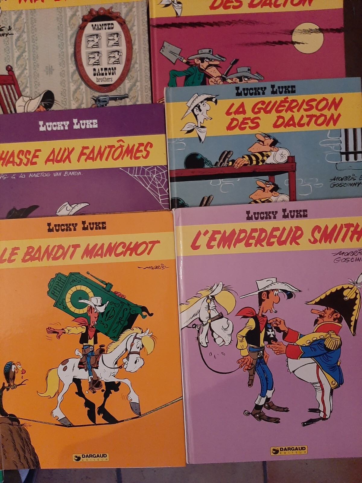 lot bds Lucky Luke toutes EO