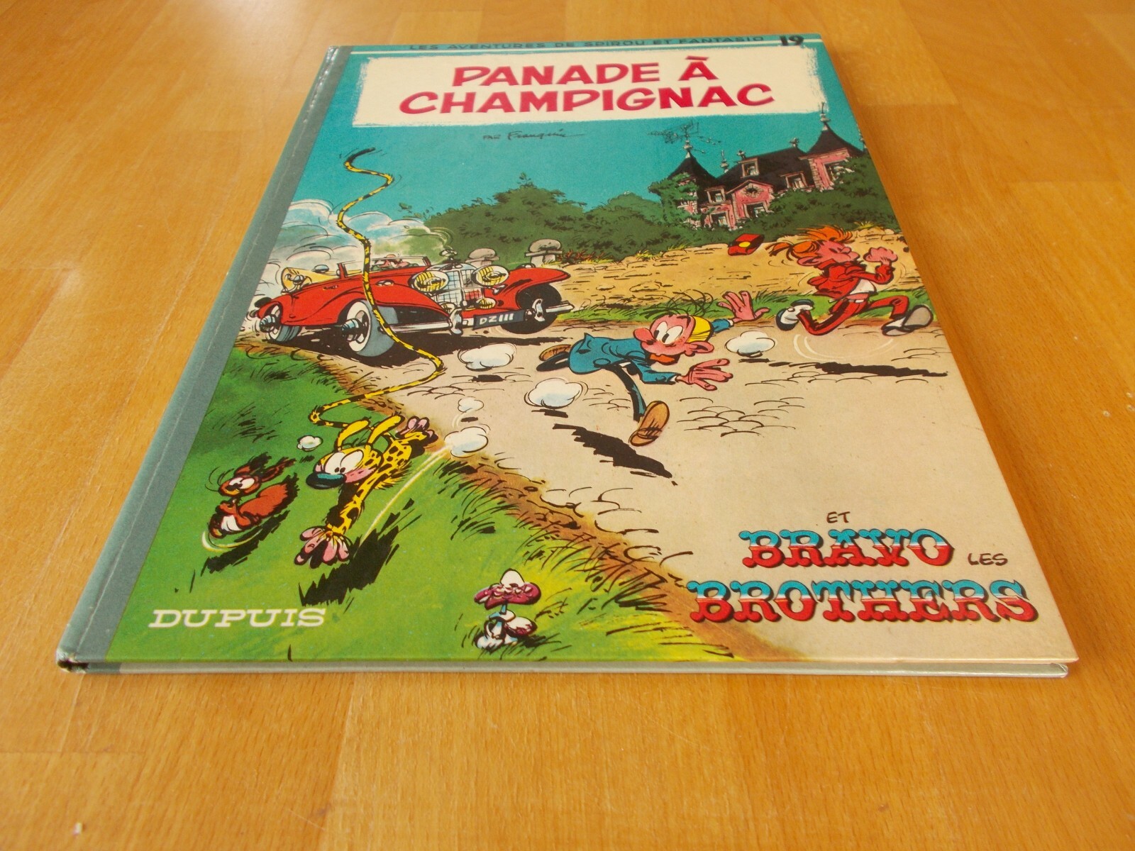 BD SPIROU ET FANTASIO TOME 19 EN EO DUPUIS / FRANQUIN / IMPECCABLE