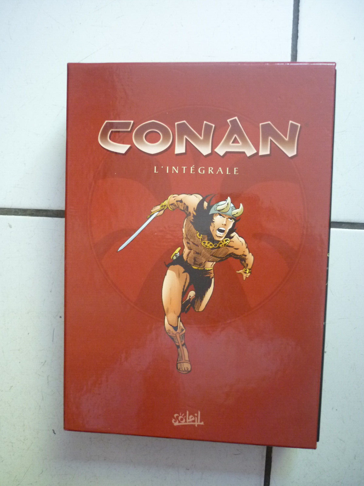 EDITION  SOLEIL   / COFFRET    L  INTEGRALE   CONAN  /  TOMES 1 A 4  /  EO