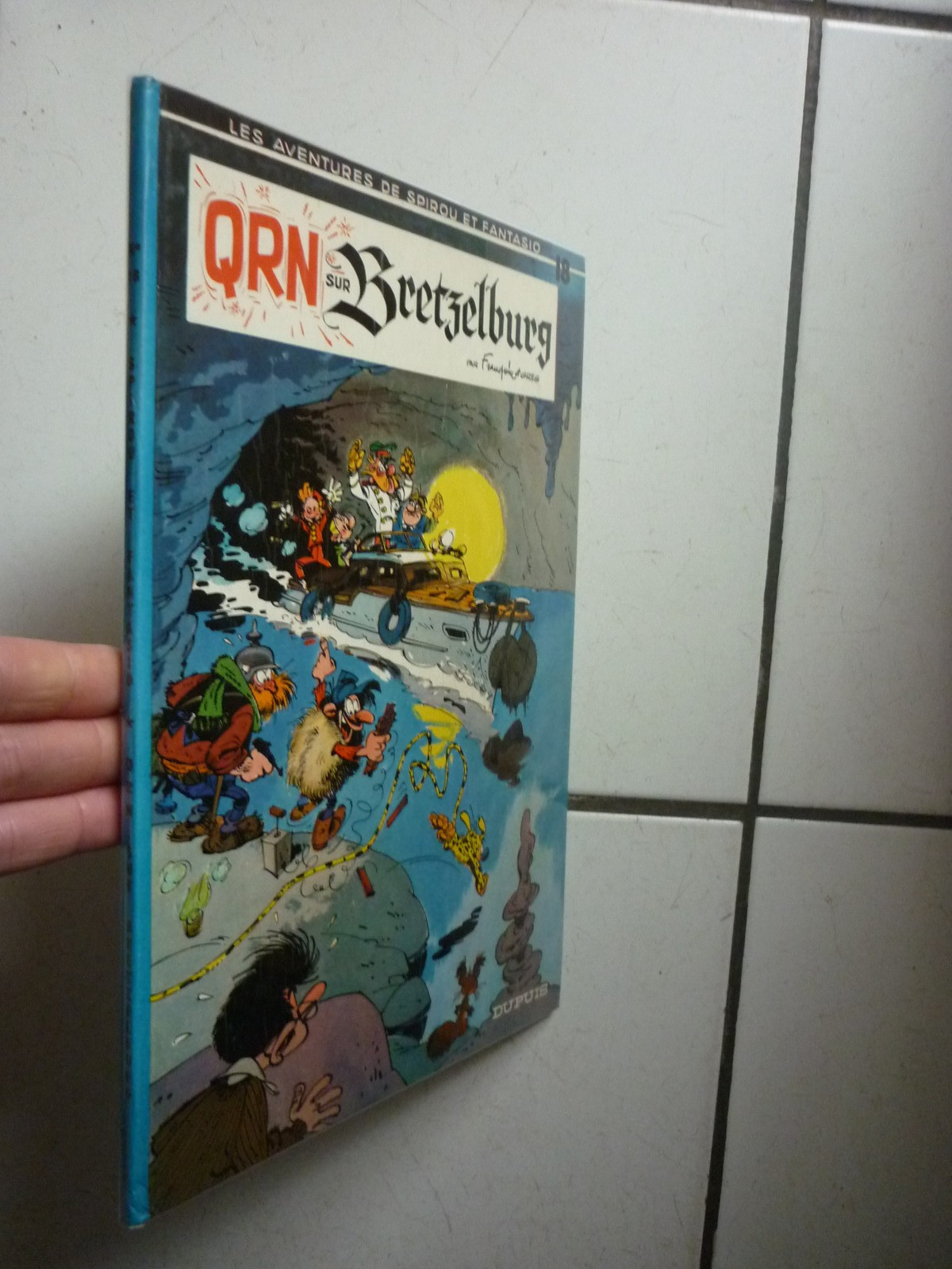 FRANQUIN / SPIROU 18  /  QRN SUR  BRETZELBURG   / EO  1966