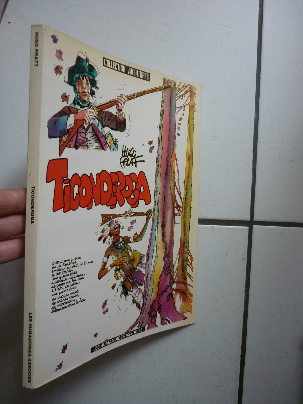 PRATT /  TICONDEROGA   / LES HUMANOIDES ASSOCIES   /   EO