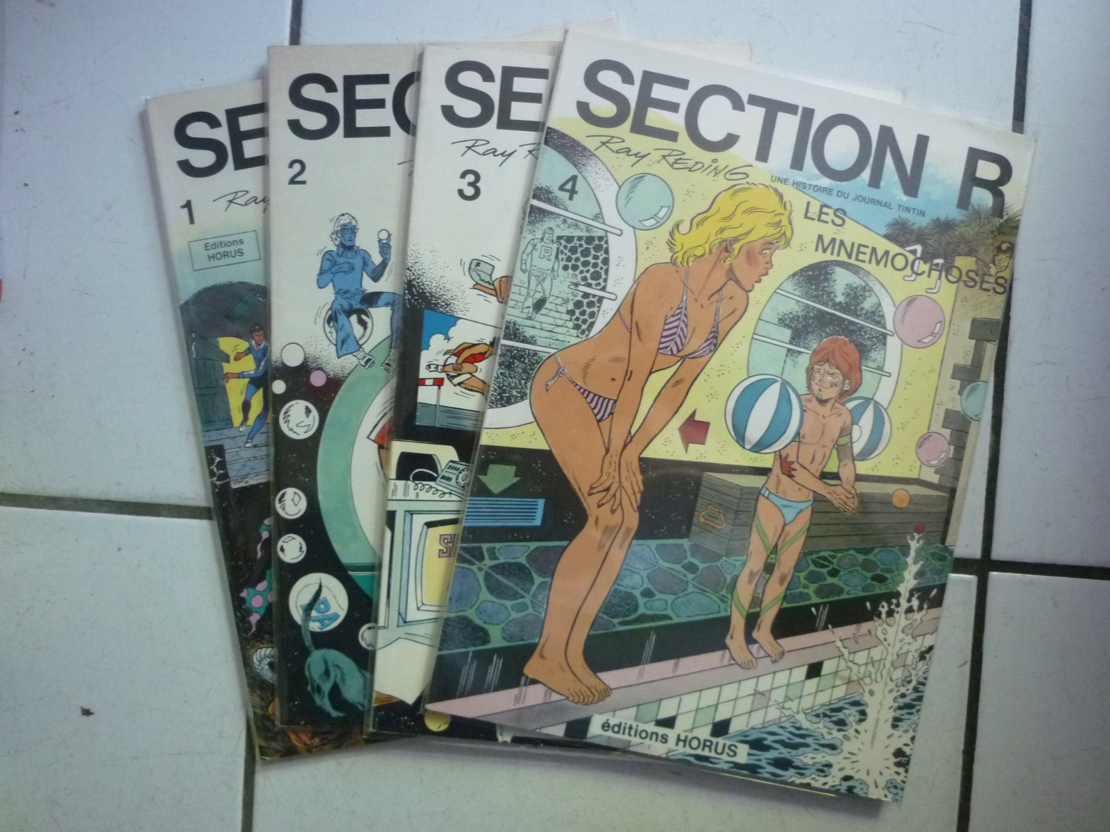 REDING / SECTION R   / TOME 1  A  4  /  EDITION  HORUS    /  EO