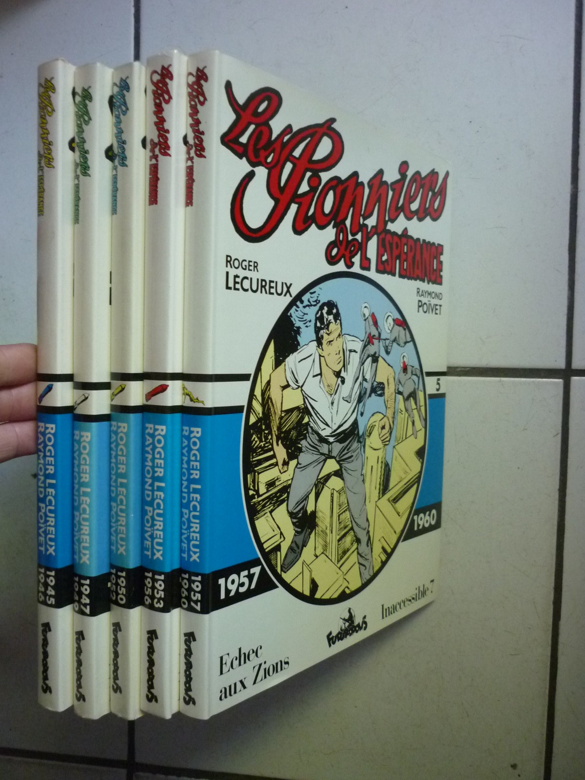 POIVET /  LES   PIONNIERS DE L ESPERANCE / TOME 1 A  5   /  FUTUROPOLIS  EO