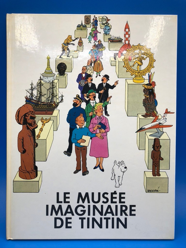 Hergé Tintin et Milou Le Musée Imaginaire EO 1979  film trait planche Tintin