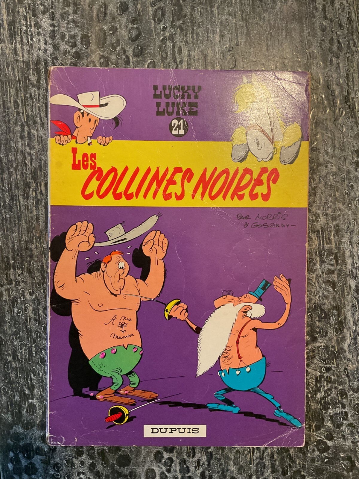 lucky luke eo LES COLLINES NOIRES 1963