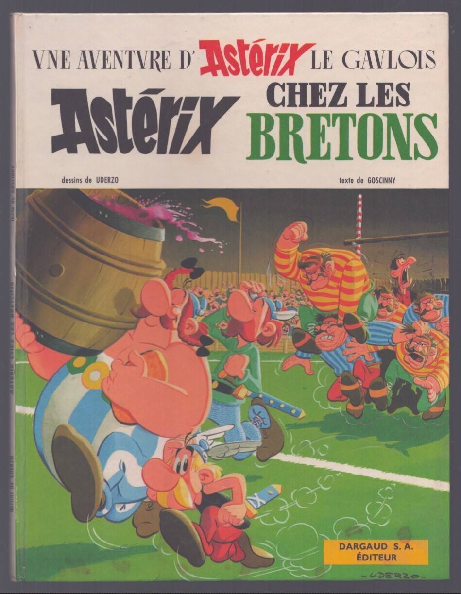 UDERZO / GOSCINNY . ASTÉRIX CHEZ LES BRETONS . EO COLLEE . 1966 .
