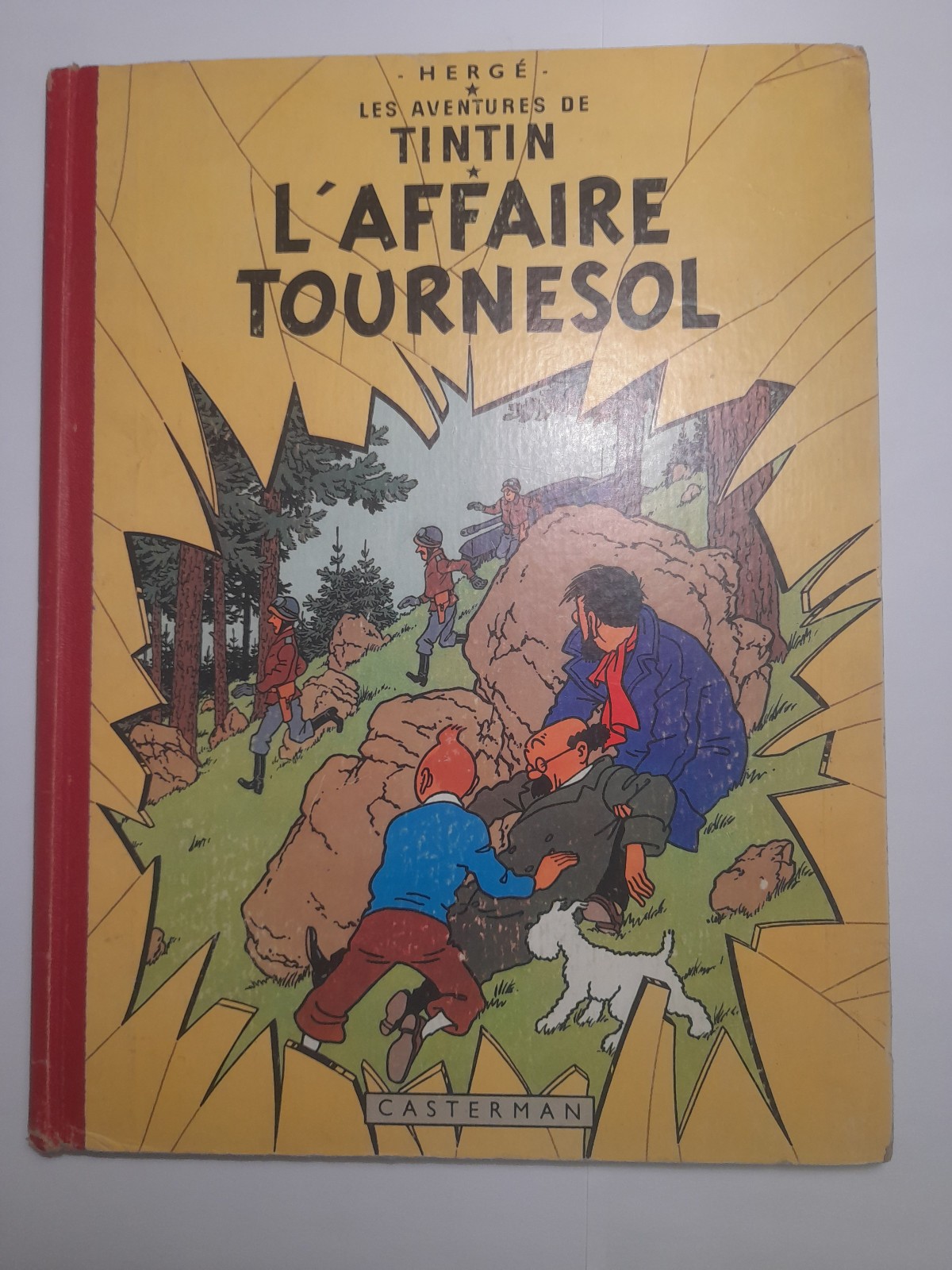 BD TINTIN L'affaire Tournesol EO 1956 B19