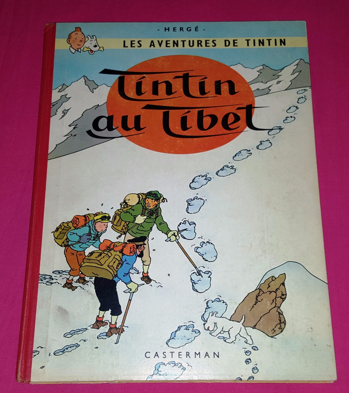 RARE EO 1960 - TINTIN AU TIBET - EO BELGE très bon état - VOIR PHOTOS