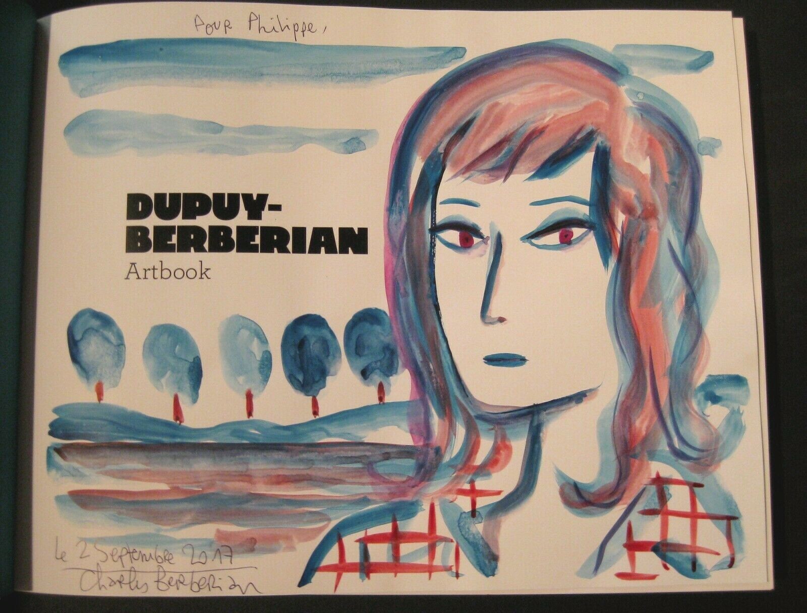 BERBERIAN DEDICACE Artbook  Ed. du Chêne  EO 2011 TBE 