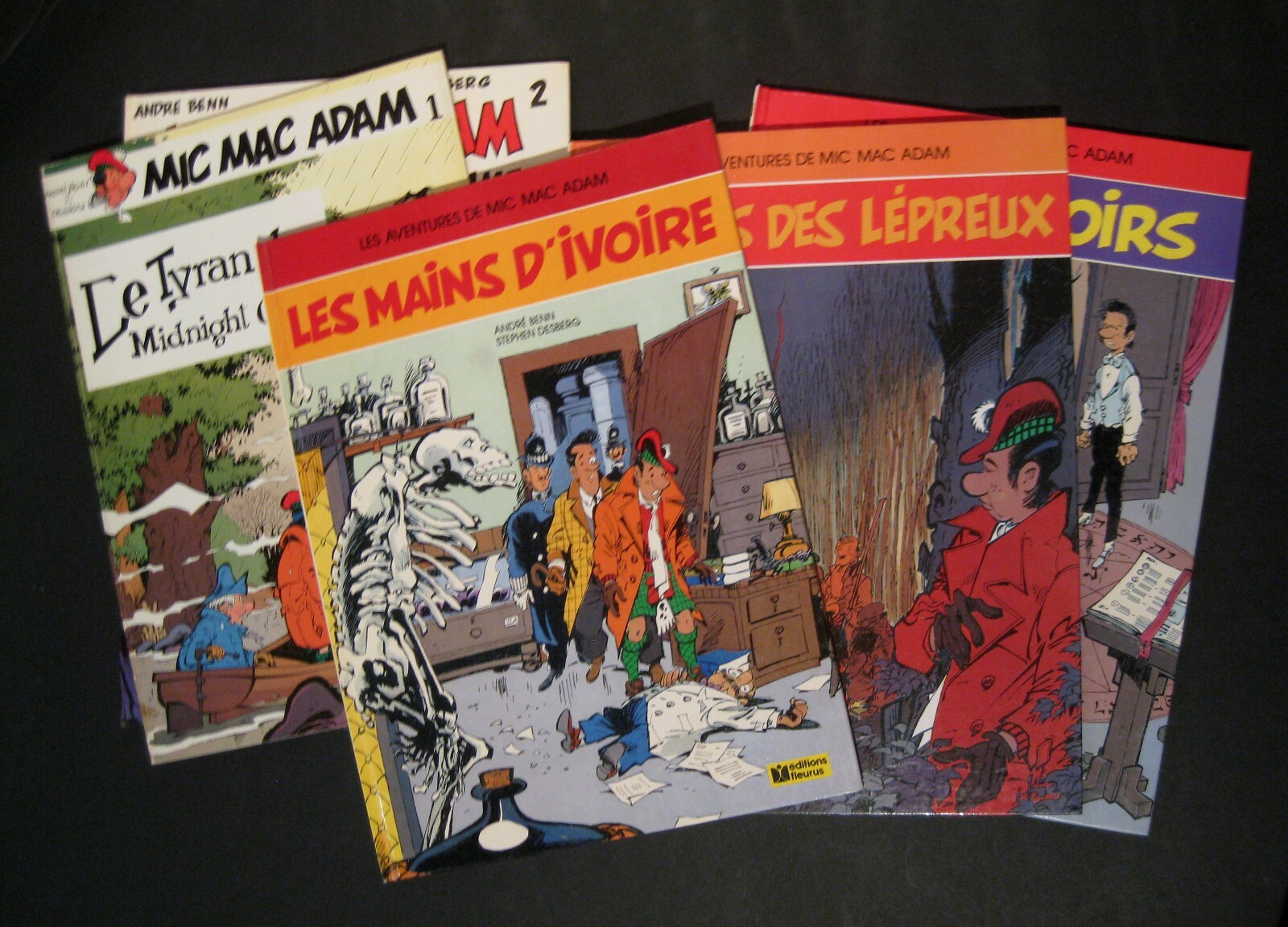 MIC MAC ADAM Série complète A. Benn Desberg Ed. Dupuis/Fleurus EO TBE