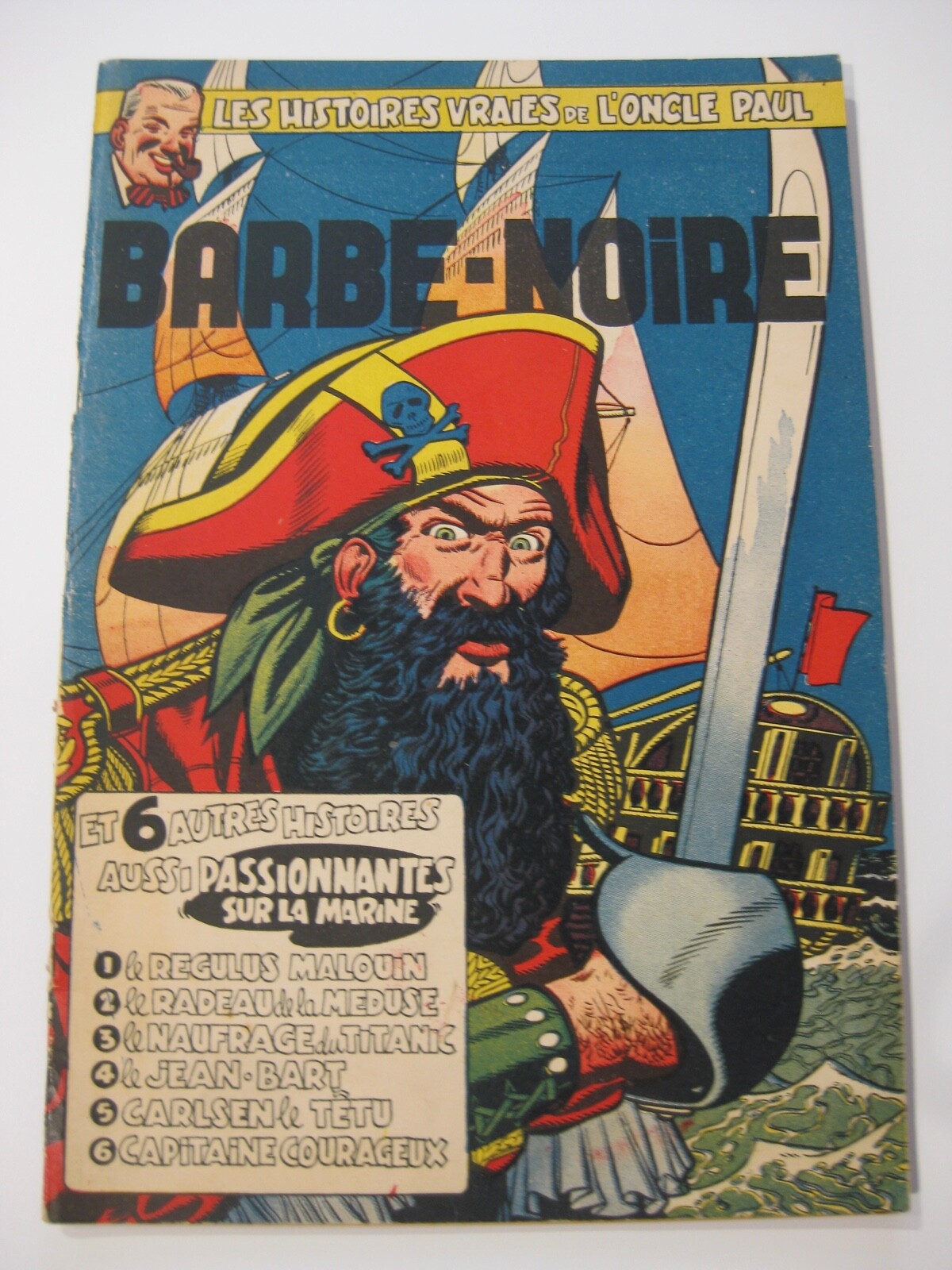 Oncle Paul Barbe-Noire Collectif Ed. Dupuis sd EO TBE 