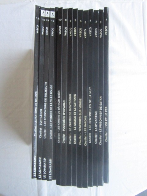 LOT   VASCO tomes 1 à 15  § EO §  TBE